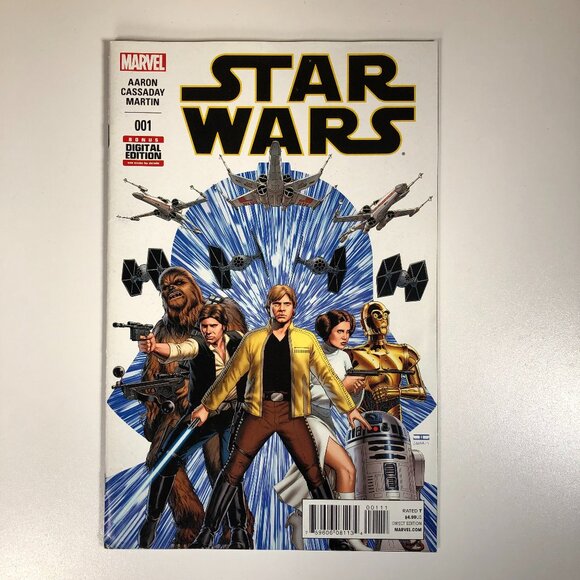 Star Wars Marvel Comics 2015 Book 1: Skywalker Strikes by Aaron Cassaday Martin - Picture 1 of 4
